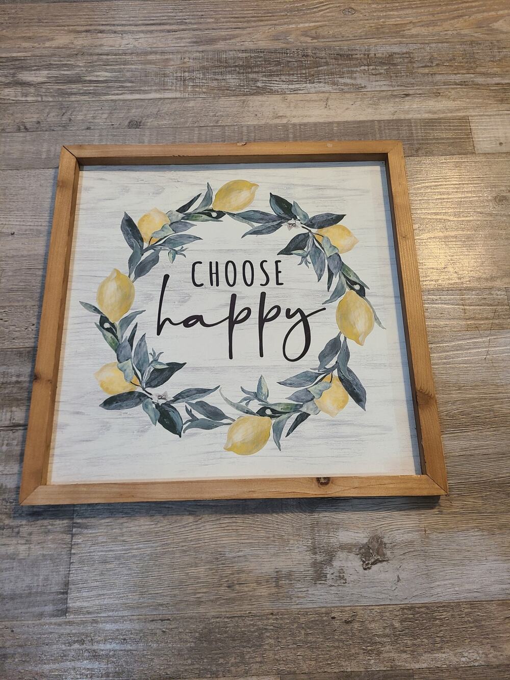 unknown brand "choose happy" decorative wall hanger